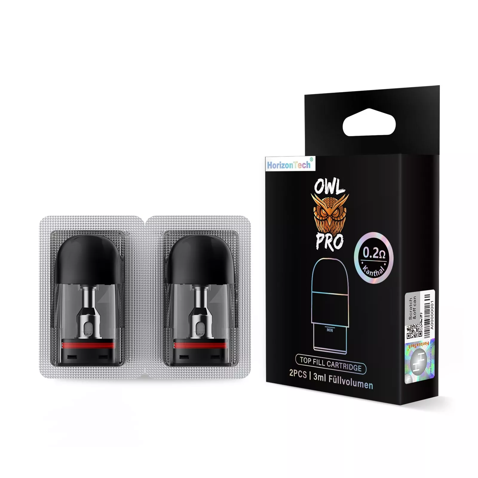 2x Owl Pro Ersatz-Pods