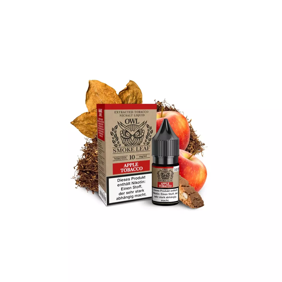 Smoke Leaf - Apple Tobacco - 10ml Nikotinsalz-Liquid
