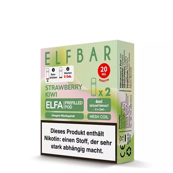 Elfbar Elfa Pods 20mg/ml - alle Sorten im 2er Pack