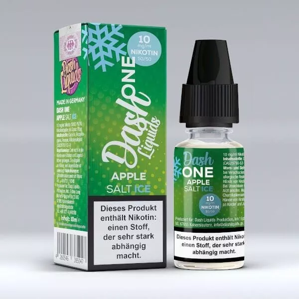 Dash One - Apple Ice - 10ml Nikotinsalz-Liquid