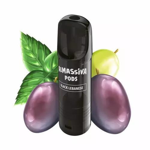 2x Al Massiva Prefilled Pods - Black Lebanese - 17mg/ml