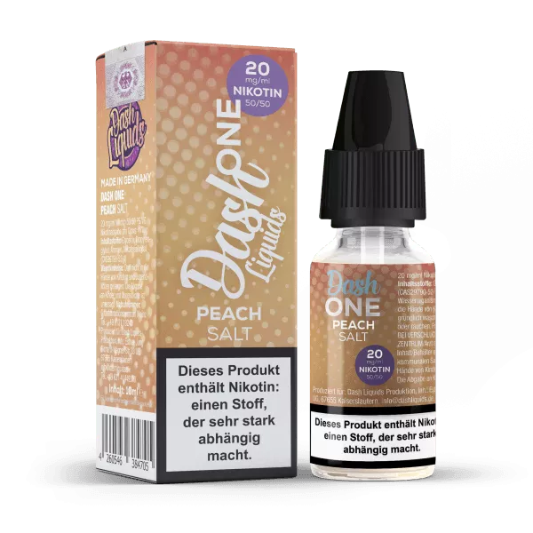 Dash One - Peach - 10ml Nikotinsalz-Liquid