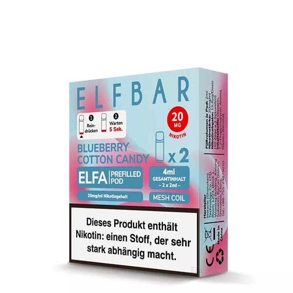 Elfbar Elfa Pods 20mg/ml - alle Sorten im 2er Pack