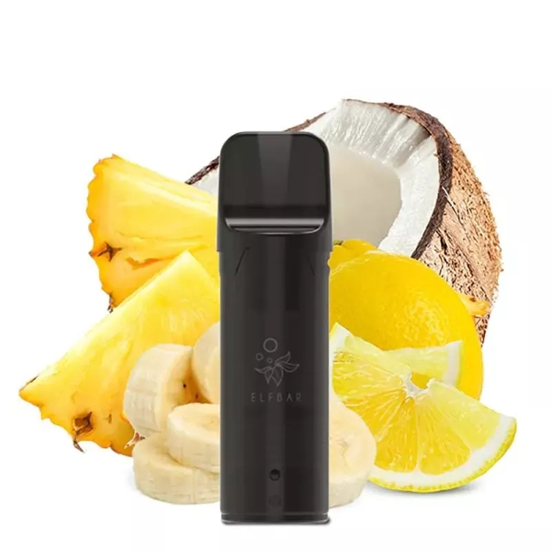 2x Elfbar Elfa Prefilled Pod - Tropical Fruit 20mg/ml 2x Elfbar Elfa Prefilled Pod - Tropical Fruit 20mg/ml