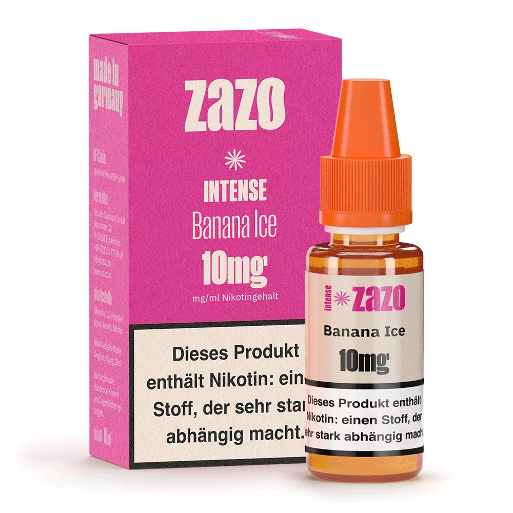 Intense - Banana Ice - 10ml Nikotinsalz-Liquid