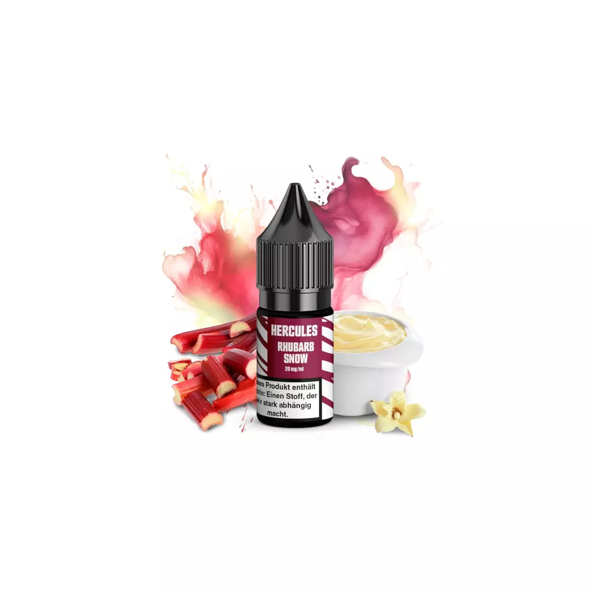 Hercules - Rhubarb Snow Overdosed - 10ml Nikotinsalz-Liquid