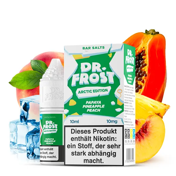 Arctic Edition Papaya Pineapple Peach - 10ml Nikotinsalz-Liquid
