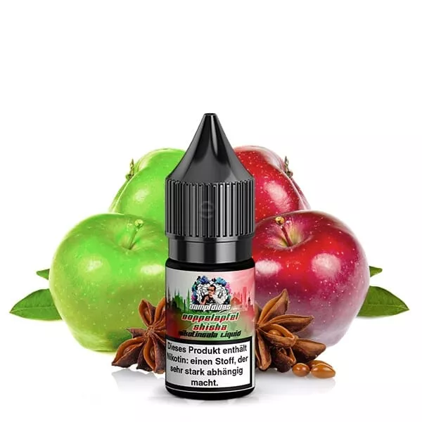 Doppelapfel Shisha - 10ml Nikotinsalz-Liquid