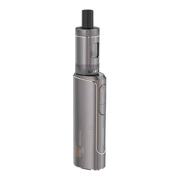Innokin CoolFire Z Air Kit in Titanium Grey – kompaktes E-Zigaretten-Set mit Verdampfer, Frontansicht
