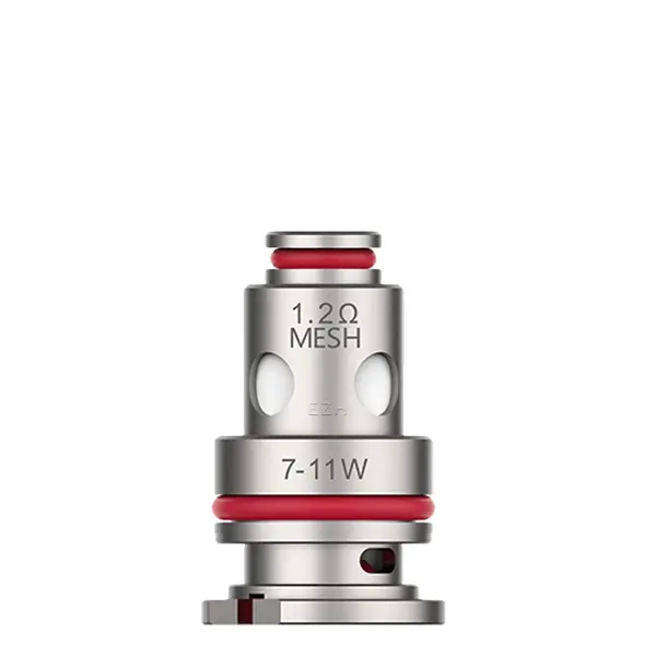 source109843.jpg Einzelner Vaporesso GTX Mesh Verdampferkopf 1,2 Ohm in Silber-Rot, 5er-Pack GTX Mesh Coil