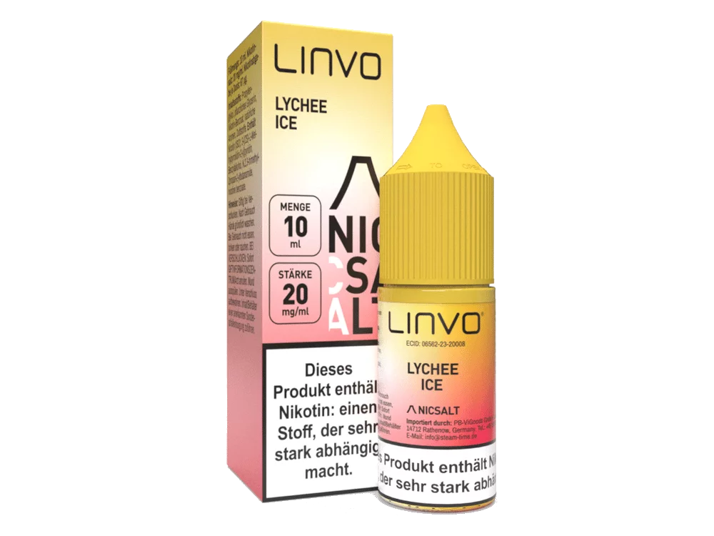 Linvo - Lychee Ice - 10ml Nikotinsalz-Liquid
