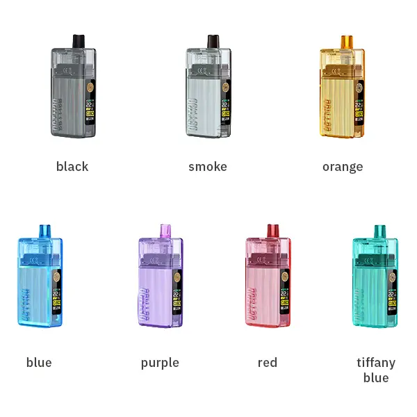 DotMod dotPod Max Lite Pod Kit alle 7 Farbvarianten: Schwarz, Smoke, Orange, Blau, Lila, Rot, Tiffany Blue