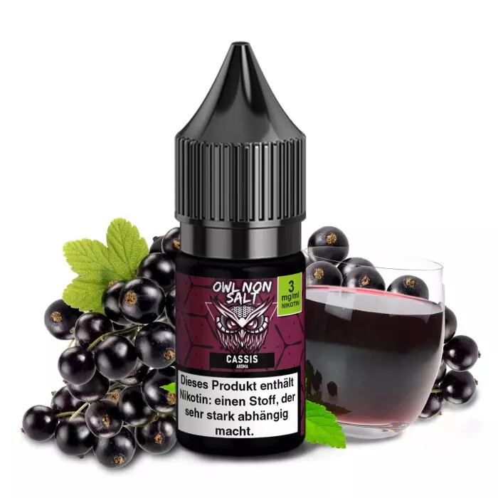 OWL Non-Salt - Cassis - 10ml Liquid OWL Non-Salt - Cassis - 10ml Liquid