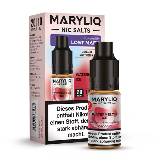 Maryliq Watermelon Ice - 10ml Nikotinsalz-Liquid Maryliq Watermelon Ice - 10ml Nikotinsalz-Liquid