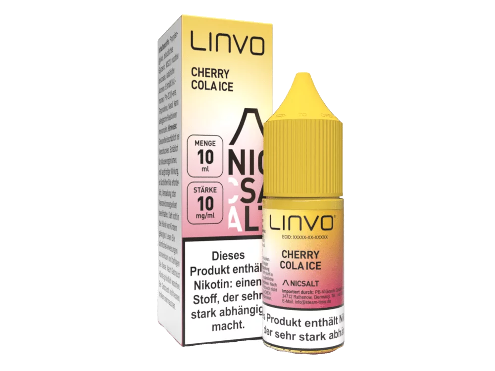 Linvo - Cherry Cola Ice - 10ml Nikotinsalz Liquid
