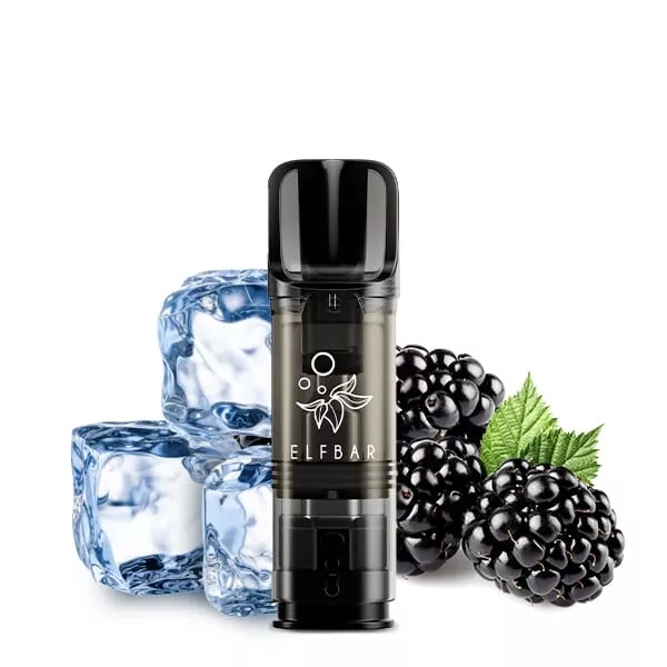 2x Elfbar Elfa Prefilled Pod - Blackberry Ice 20mg/ml 2x Elfbar Elfa Prefilled Pod - Blackberry Ice 20mg/ml