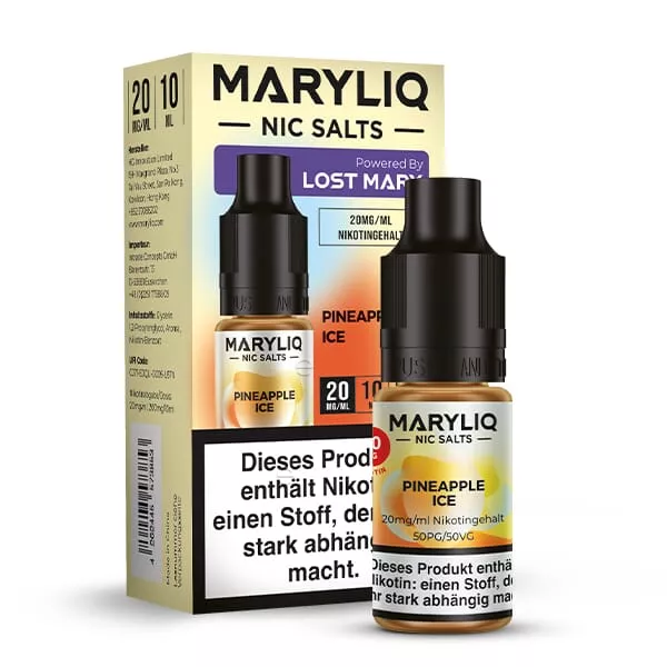 Maryliq Pineapple Ice - 10ml Nikotinsalz-Liquid