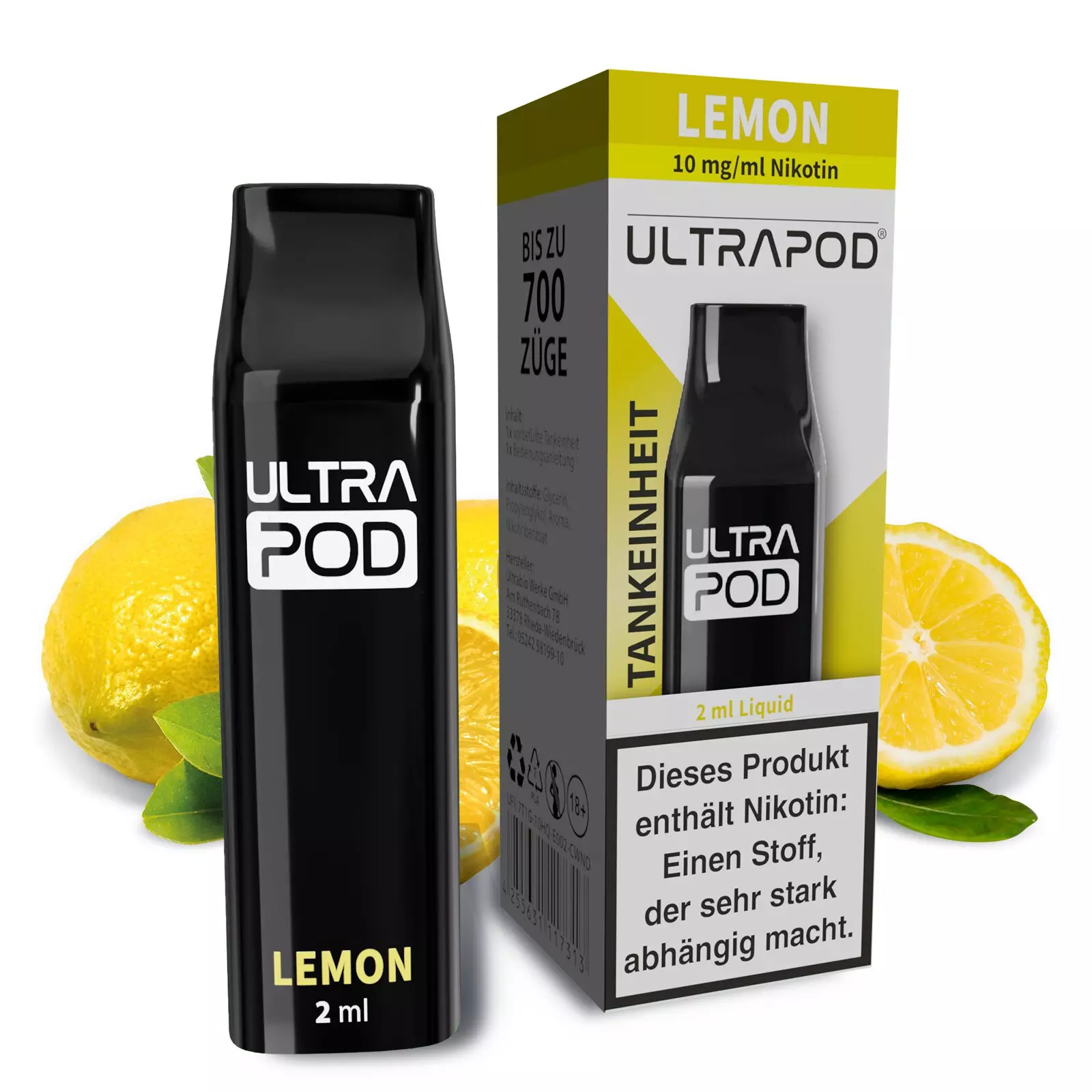 Ultrapod Prefilled Pod - Lemon