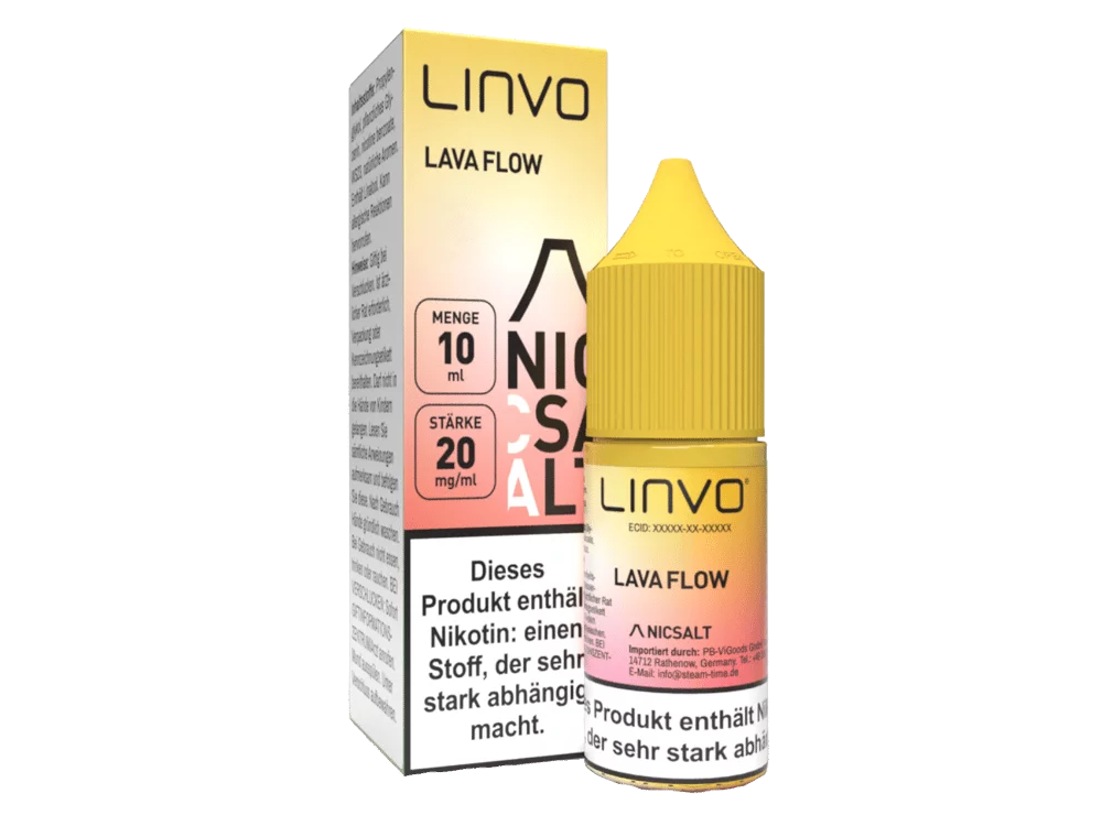 Linvo - Lava Flow - 10ml Nikotinsalz-Liquid