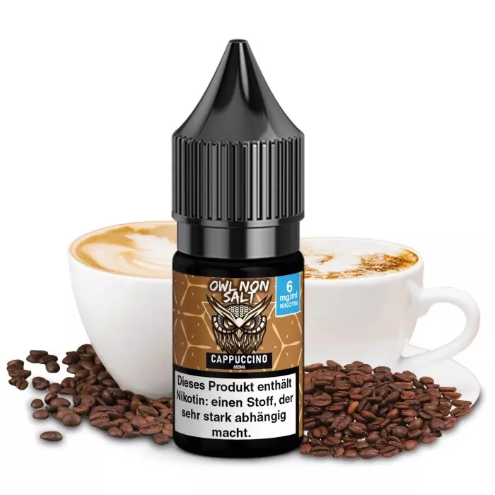 owl-non-salt-liquid-cappuccino-10-ml-6-mg.jpg OWL Non-Salt - Cappuccino - 10ml Liquid