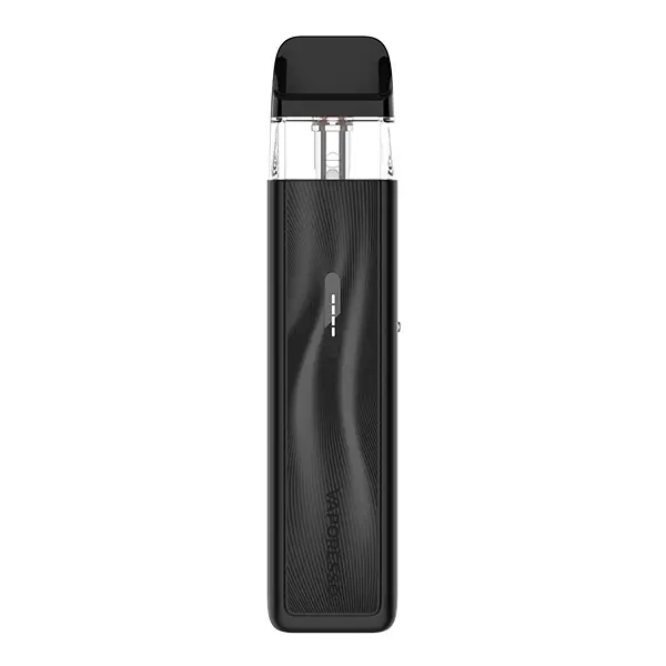Vaporesso Xros 5 Mini Pod Kit in Schwarz, schlankes kompaktes Design, Frontansicht
