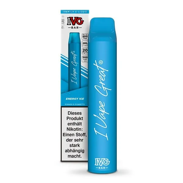 IVG - Bar Einweg E-Zigarette - Energy Ice 20mg/ml