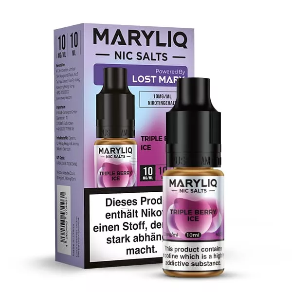 Maryliq Triple Berry Ice - 10ml Nikotinsalz-Liquid