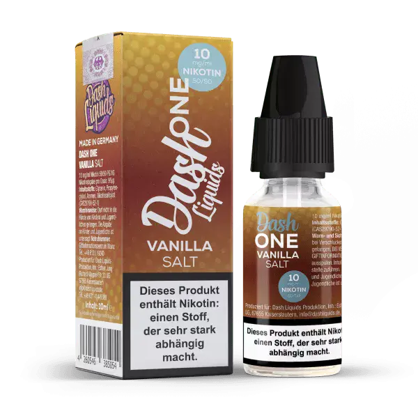 Dash One - Vanilla - 10ml Nikotinsalz-Liquid