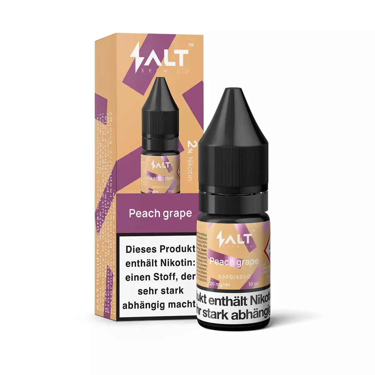 Peach Grape - 10ml Nikotinsalz-Liquid