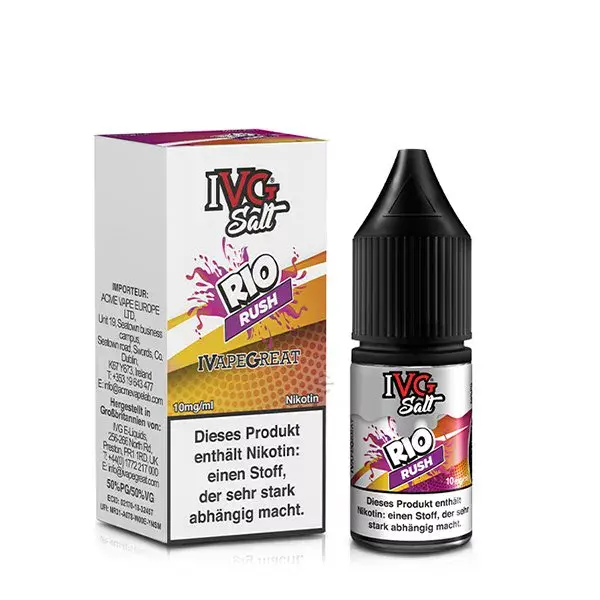 Rio Rush - 10ml Nikotinsalz-Liquid