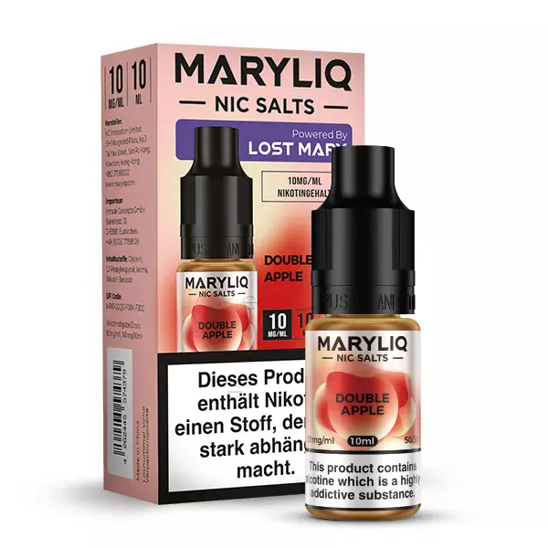 Maryliq Double Apple - 10ml Nikotinsalz-Liquid
