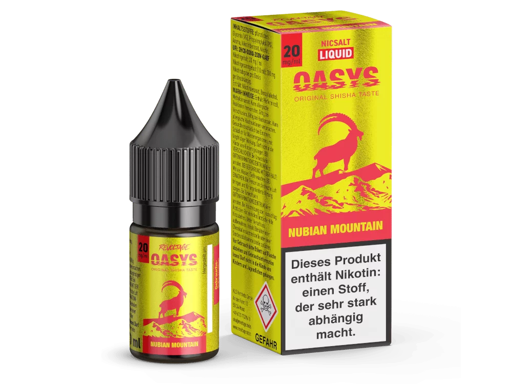 Oasys - Nubian Mountain - 10ml Nikotinsalz-Liquid