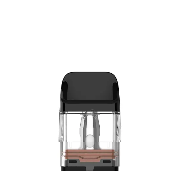 Vaporesso XROS 3ml Corex 2.0 Mesh Ersatz-Pod 0,8 Ohm, transparenter Tank mit schwarzem Mundstück und braunem Coil