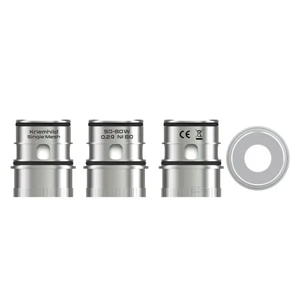 3x Vapefly Kriemhild Single Mesh Coil Verdampferkopf