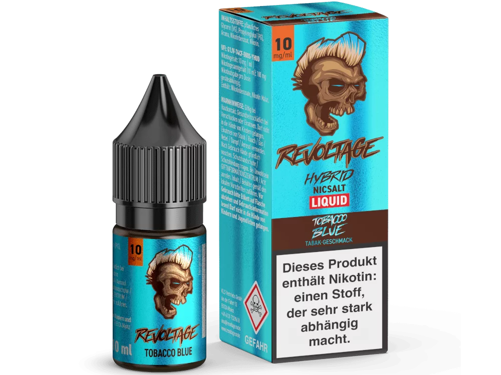 Tobacco Blue - 10ml Hybrid-Nikotinsalz-Liquid