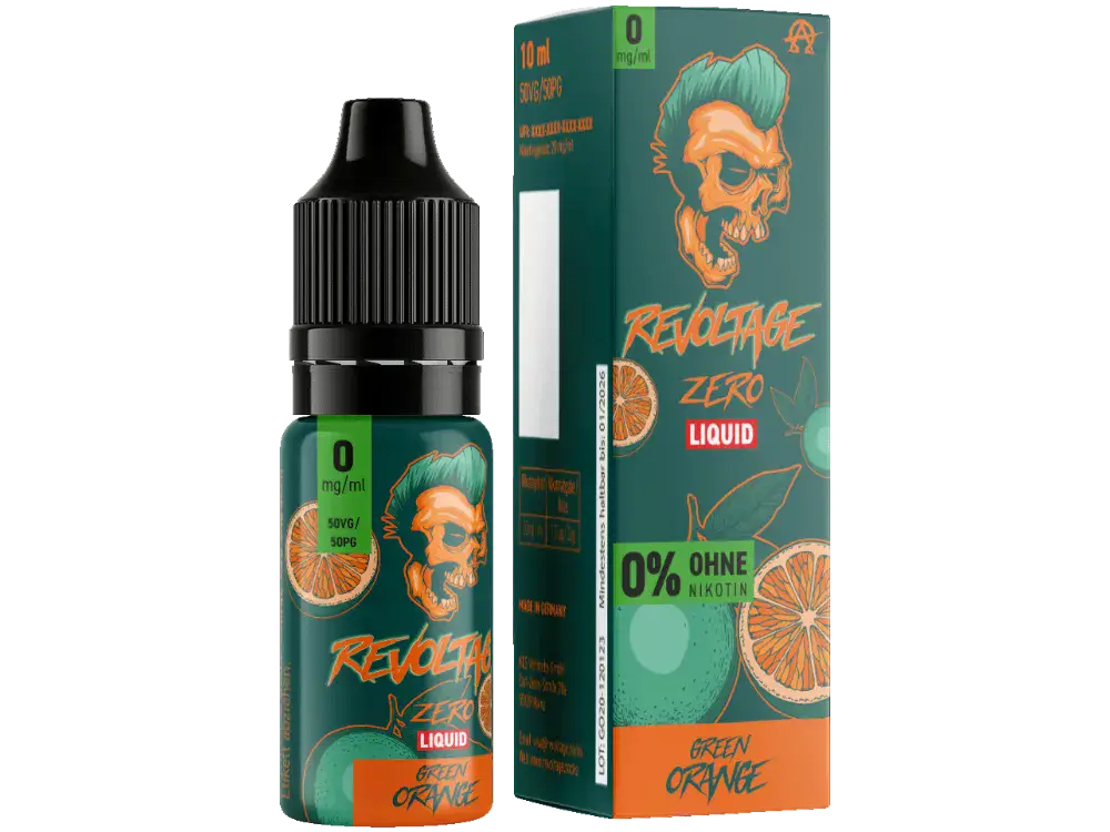 Green Orange 10ml Hybrid-Nikotinsalz-Liquid