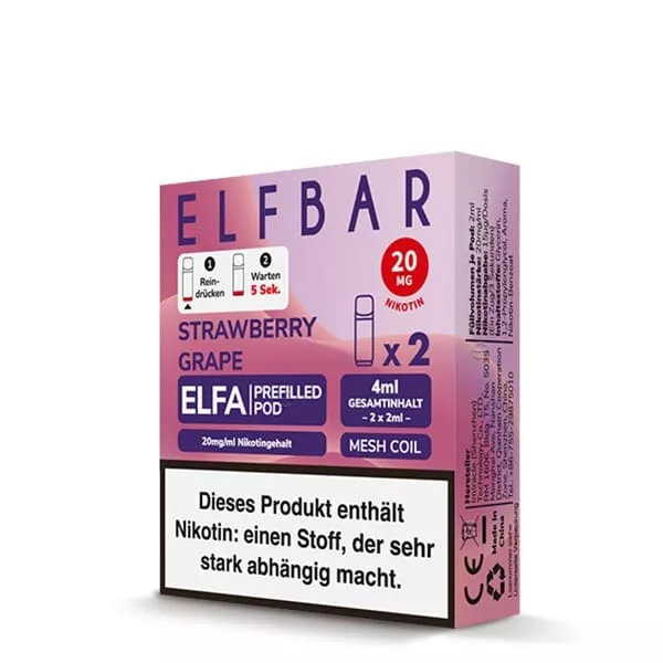 Elfbar Elfa Pods 20mg/ml - alle Sorten im 2er Pack
