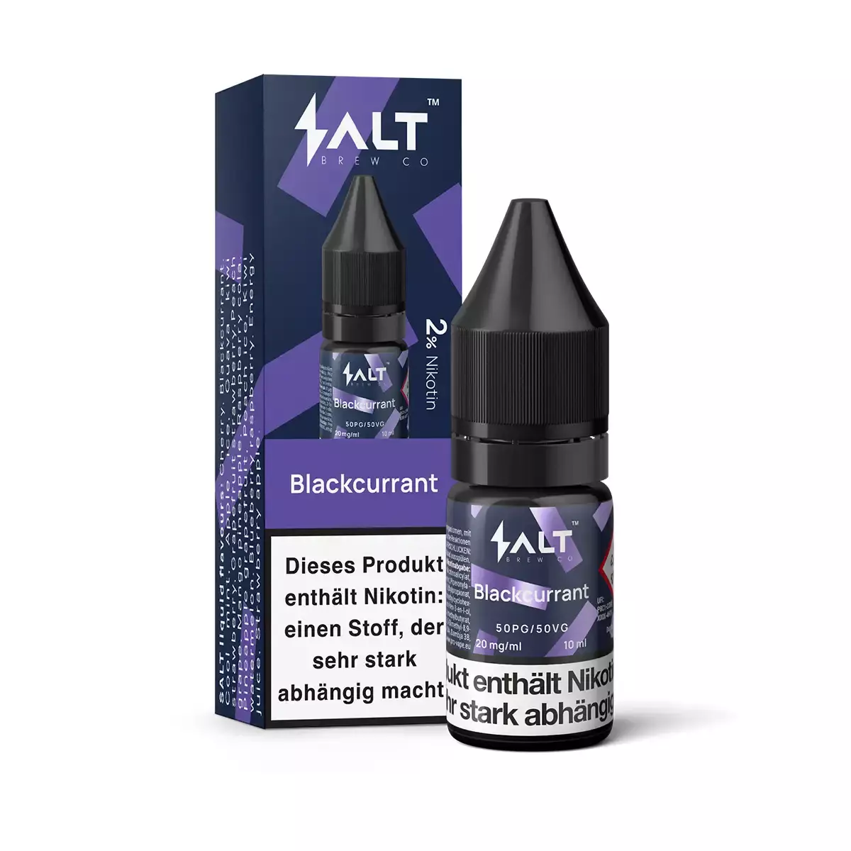 Blackcurrant - 10ml Nikotinsalz-Liquid