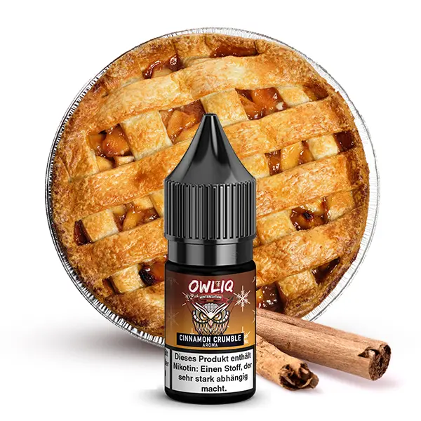 Winteredition Cinnamon Crumble - 10ml Nikotinsalz-Liquid