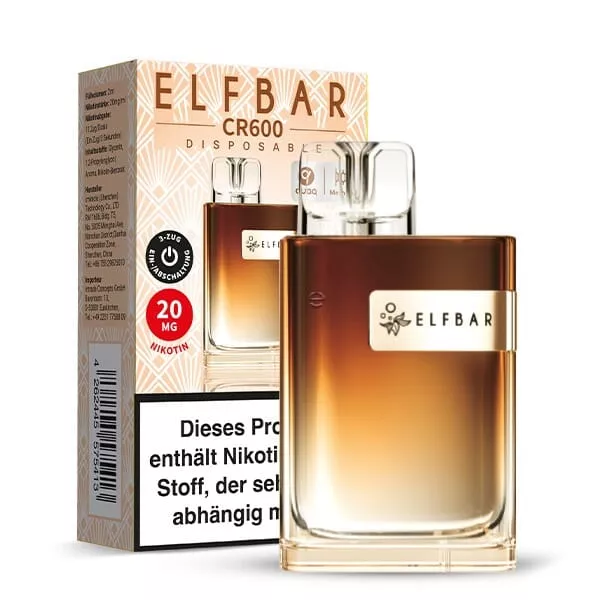 Elfbar CR600 Einweg E-Zigarette - 20mg/ml