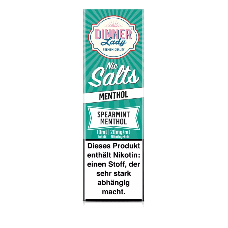 Spearmint Menthol - 10ml Nikotinsalz-Liquid