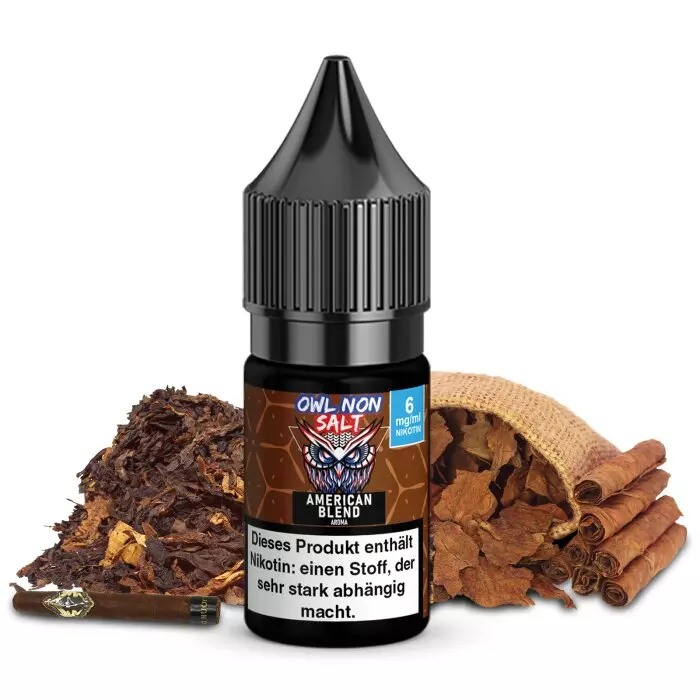 OWL Non-Salt - American Blend - 10ml Liquid