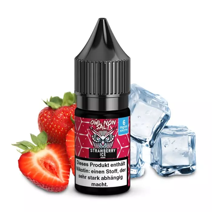 OWL Non-Salt - Strawberry Ice - 10ml Liquid