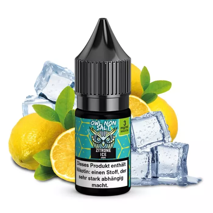 OWL Non-Salt - Zitrone Ice - 10ml Liquid