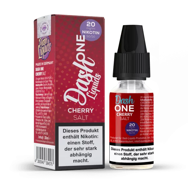 Dash One - Cherry - 10ml Nikotinsalz-Liquid