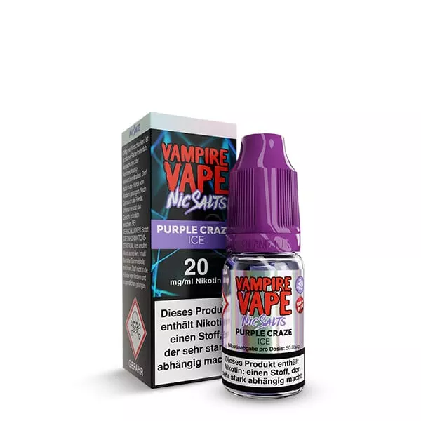 Purple Craze Ice - 10ml Nikotinsalz-Liquid