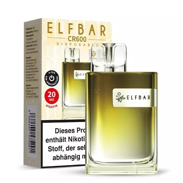 Elfbar CR600 Einweg E-Zigarette - 20mg/ml