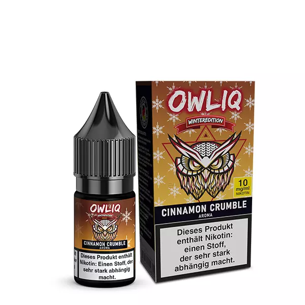 Winteredition Cinnamon Crumble - 10ml Nikotinsalz-Liquid