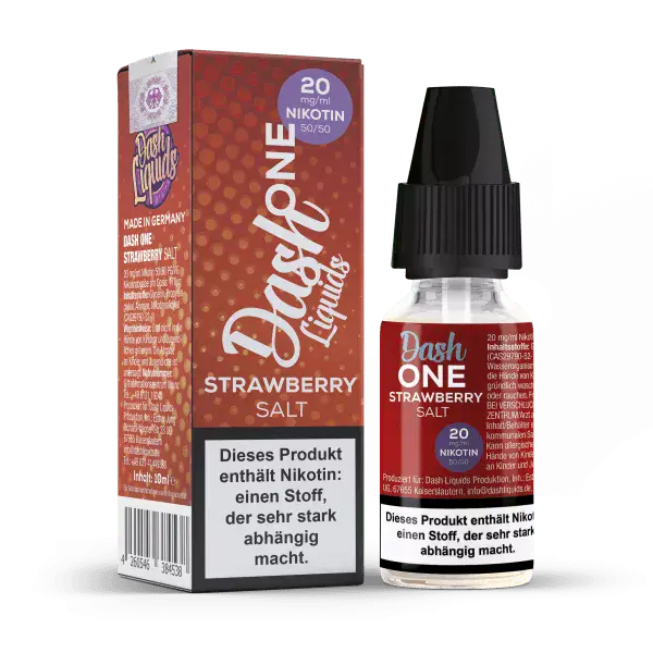 Dash One - Strawberry - 10ml Nikotinsalz-Liquid