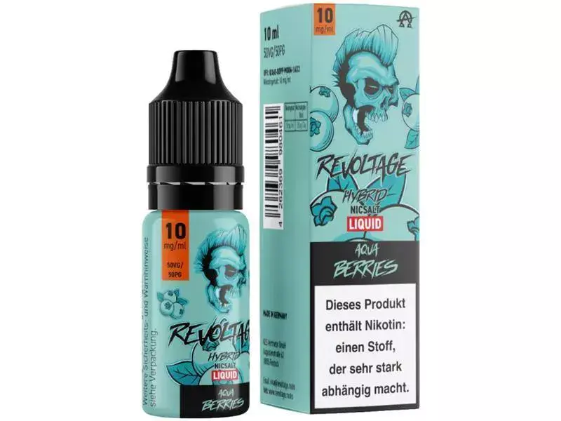 Aqua Berries 10ml Hybrid-Nikotinsalz-Liquid